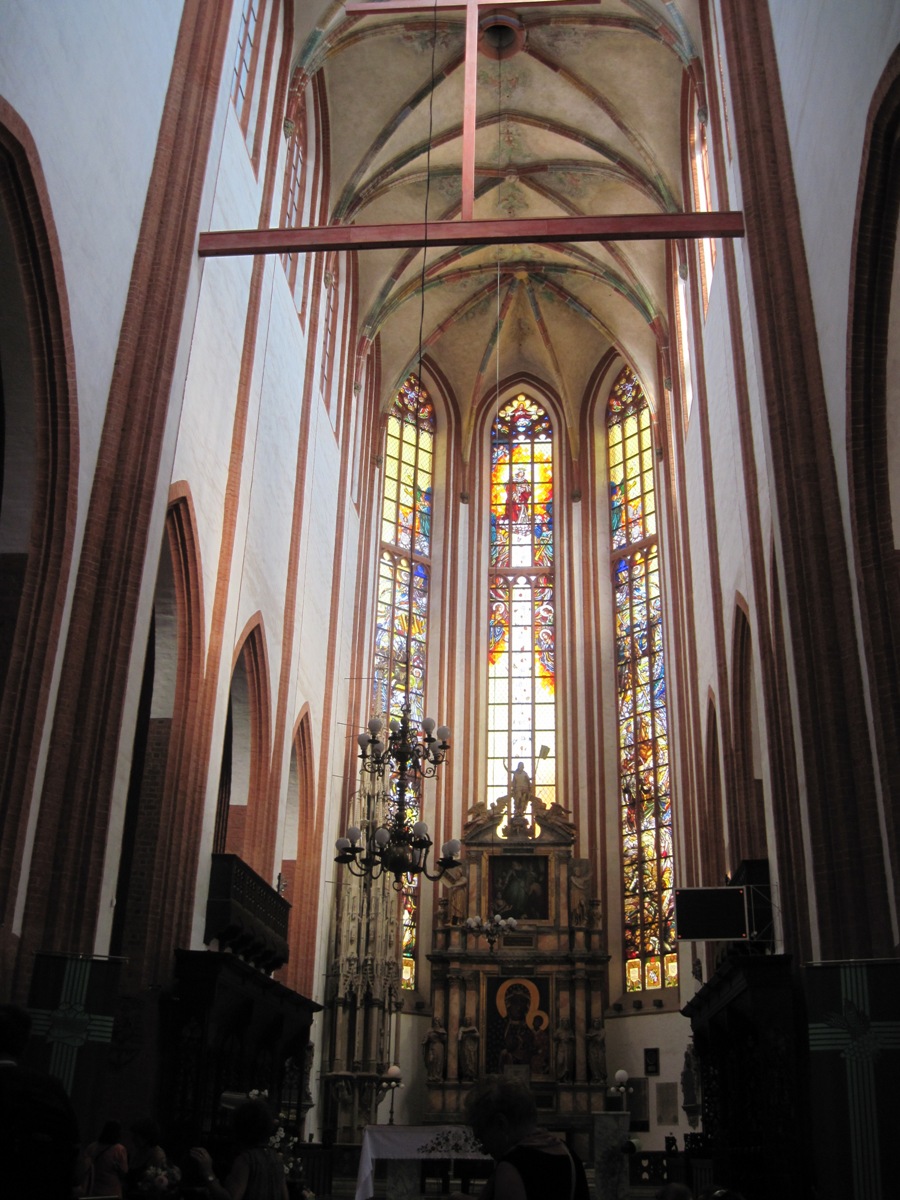 79-Breslavia-Veduta dell'interno della chiesa